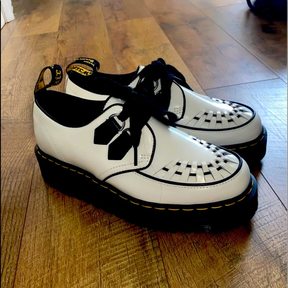 Dr Martens Sidney Creepers in White
